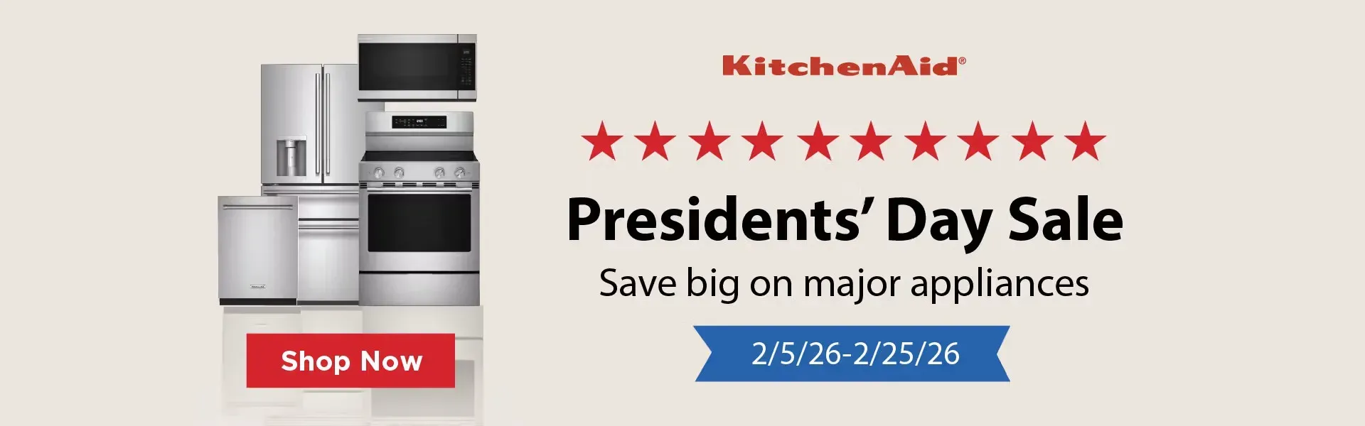 KitchenAid Presidents Day Sale